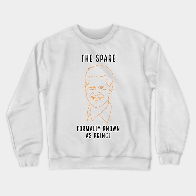 The Spare Prince Crewneck Sweatshirt by Specialstace83